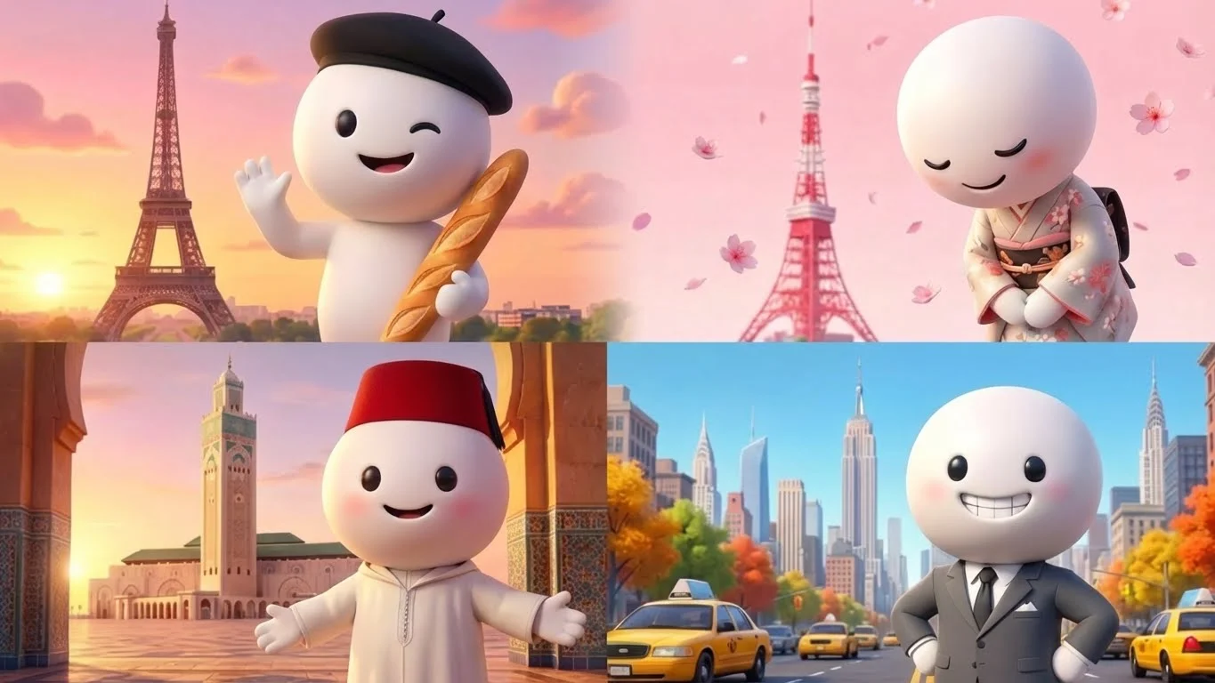 Muji voyage autour du monde